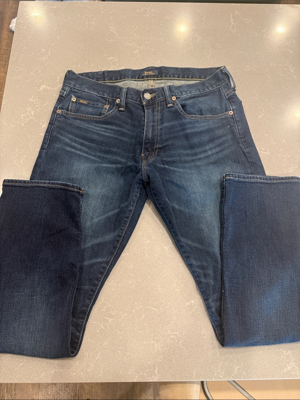 Polo by Ralph Lauren Men's Indigo Straight Jeans 32x30